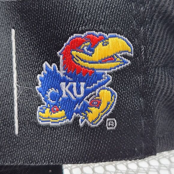 Kansas Jayhawks Adidas Foam Trucker Hat Unisex Adult Snapback NCAA NWT - Picture 12 of 16